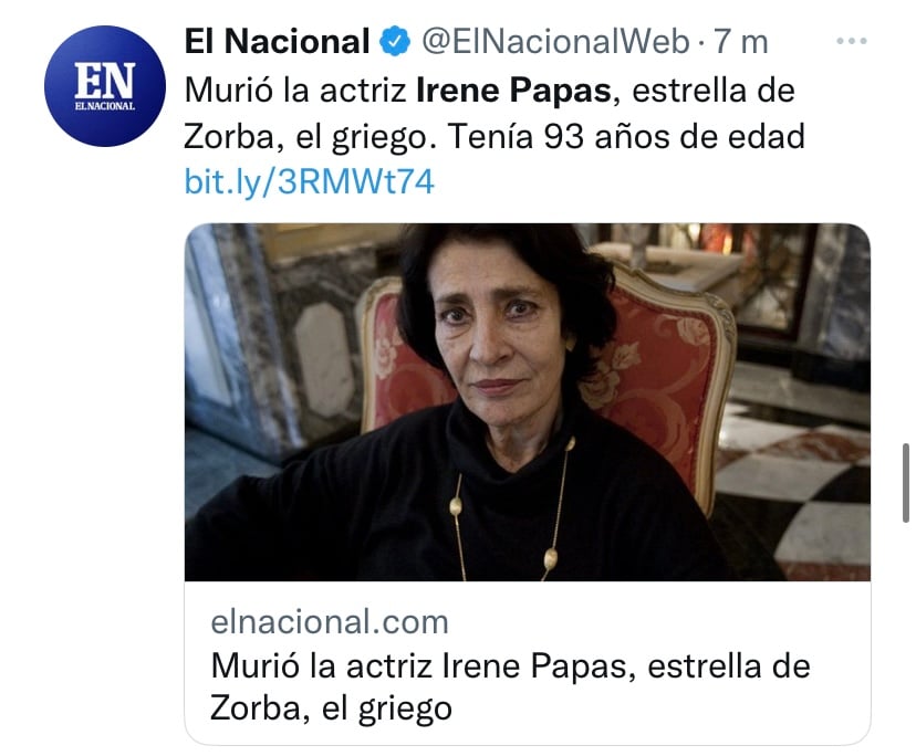 Reveló haber tenido una relación con famoso actor estadounidense