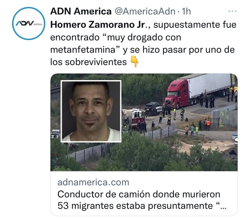 Detienen a dos mexicanos tras tragedia de inmigrantes