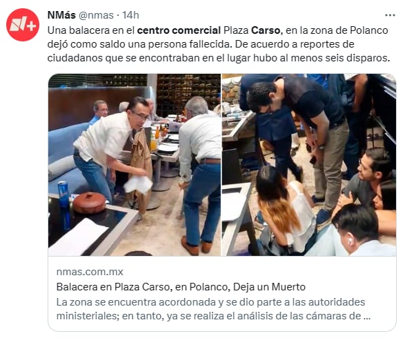 Matan narco Starbucks México
