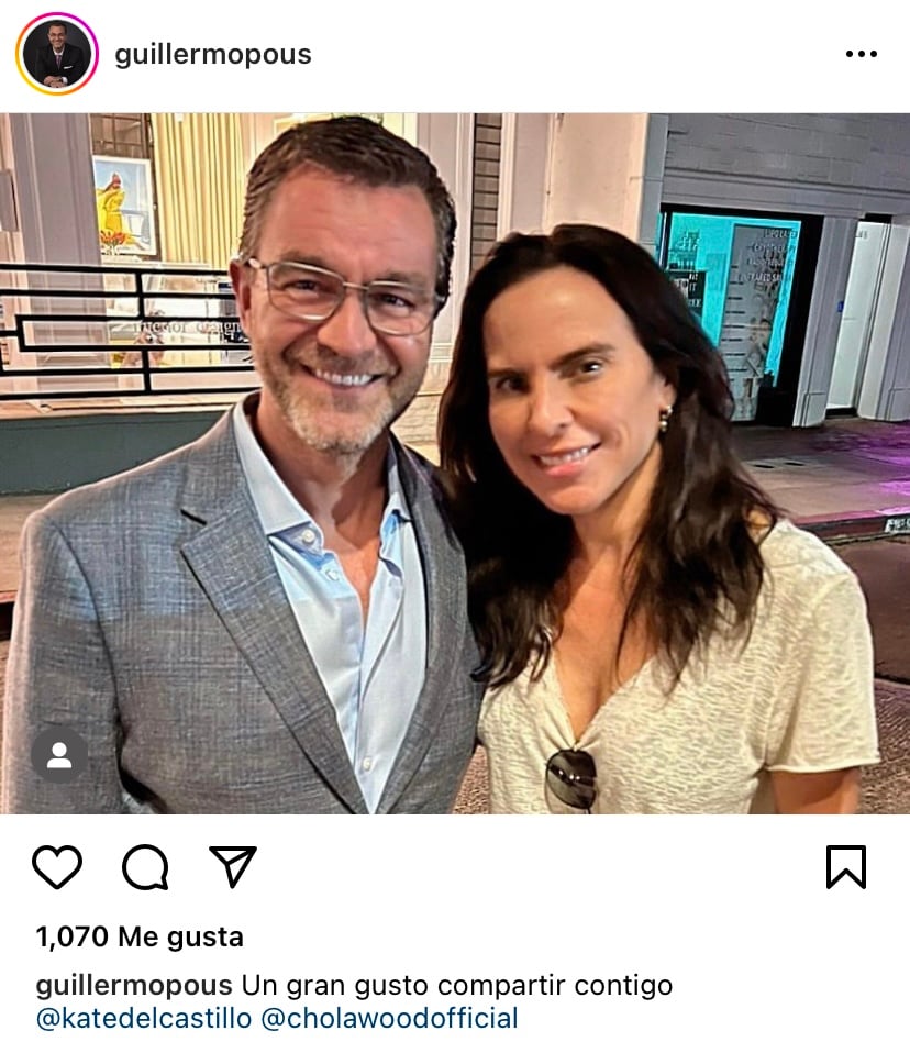 Foto de Kate del Castillo provoca sospechas: "Lejos de arreglarse se descomponen"