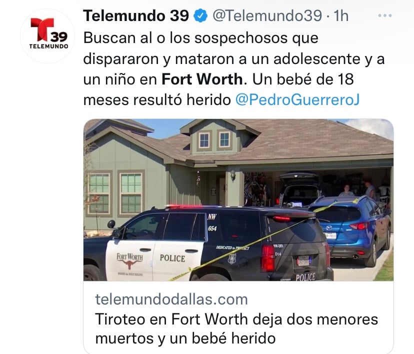Así encontraron a las víctimas del tiroteo en Fort Worth