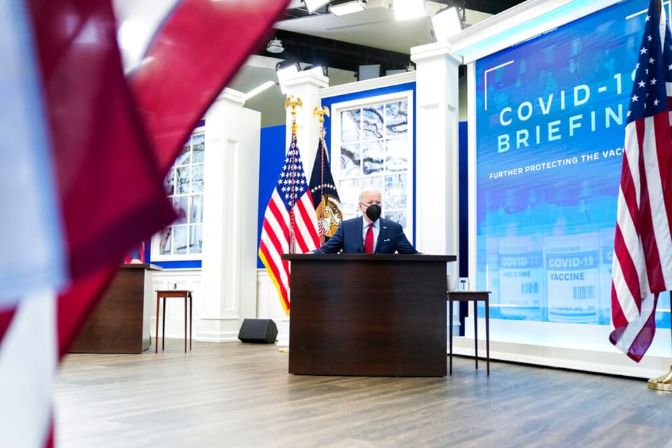 Joe Biden lanza alerta por covid en Estados Unidos