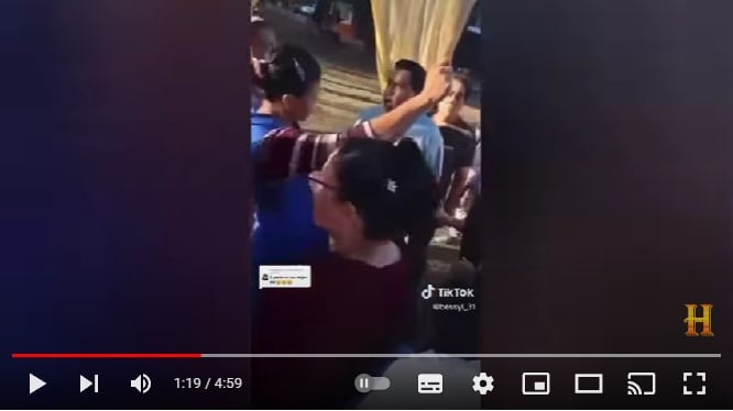 Papá hispano interrumpe boda