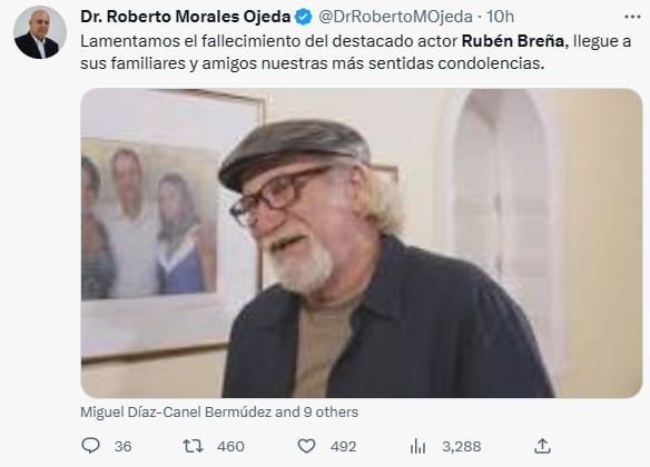Actor Rubén Breña dies