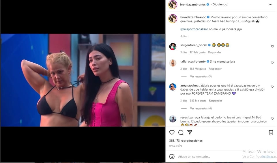 Brenda Zambrano ataca Niurka. "Ya me tiene harta esta señora"
