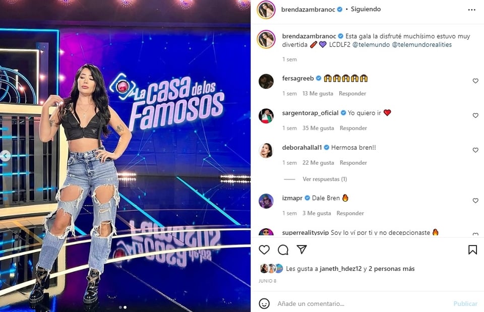 Brenda Zambrano ataca a Niurka tras su eliminación