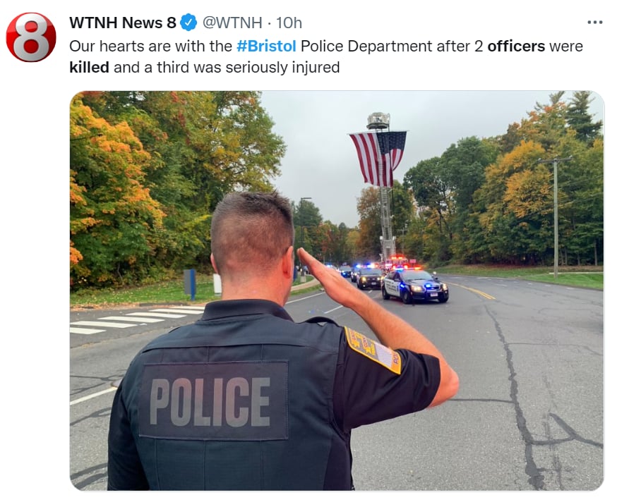 Policías emboscada Connecticut
