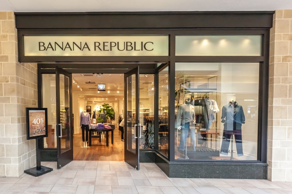 Banana Republic, Rite Aid, CVS, Tuesday Morning, California