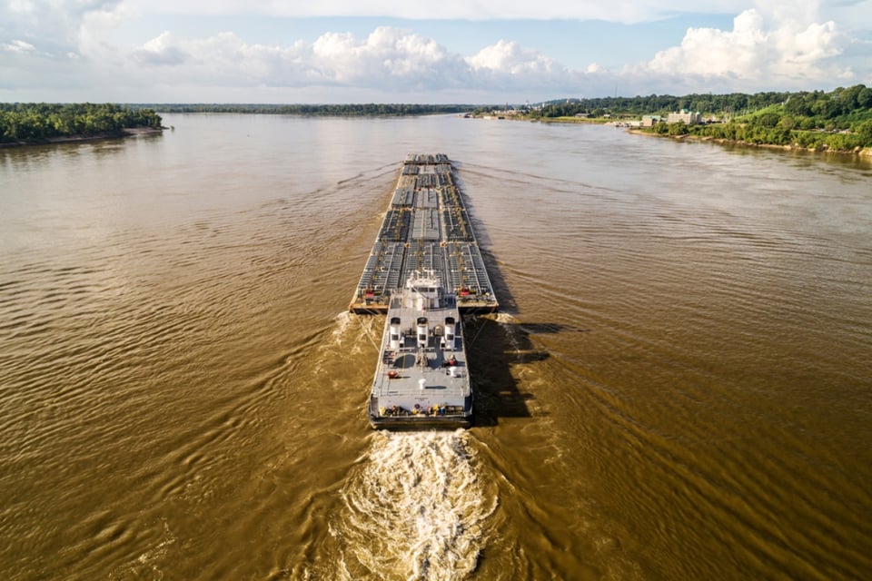 Galveston, puente, isla, barcaza, MundoNOW