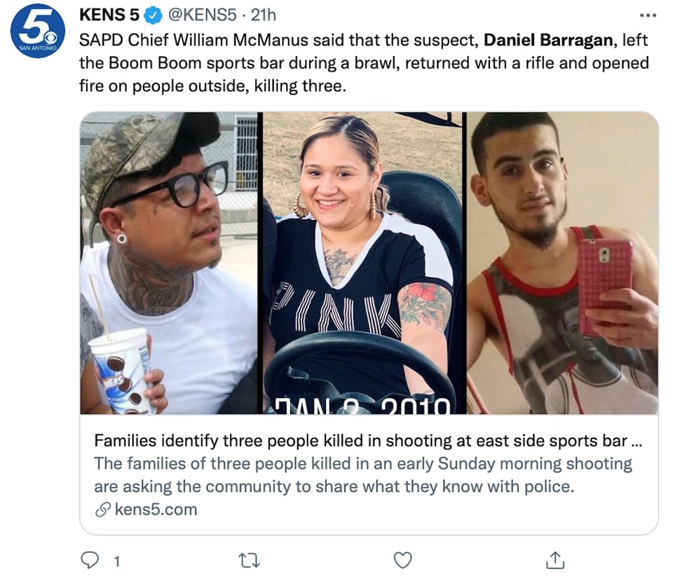 Two of the victims were brothers