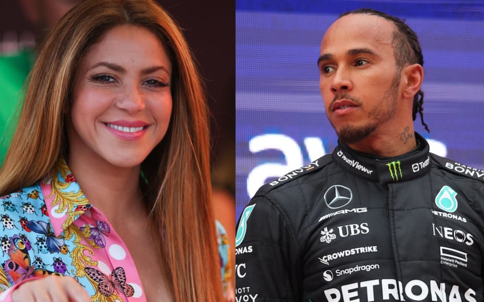¿Confirma sospechas? Lewis Hamilton lanza indirecta tras rumores de romance con Shakira (VIDEO)
