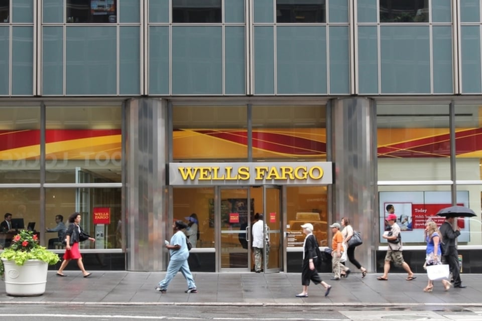 Wells Fargo anuncia cierre de 37 sucursales en EE.UU