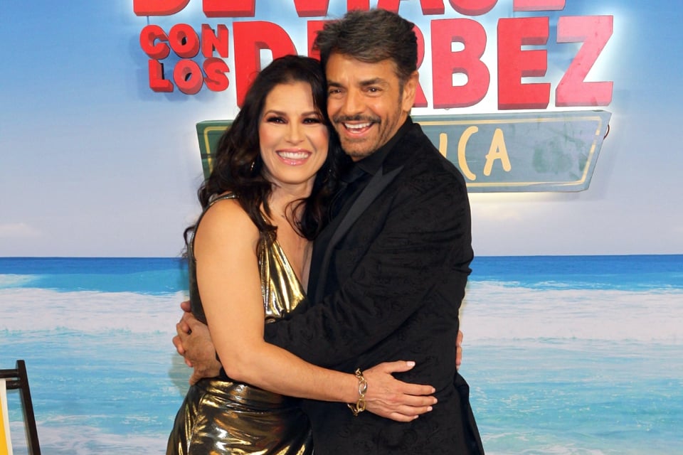 Eugenio Derbez y Alessandra Rosaldo protestan contra redadas migratorias en Los Ángeles