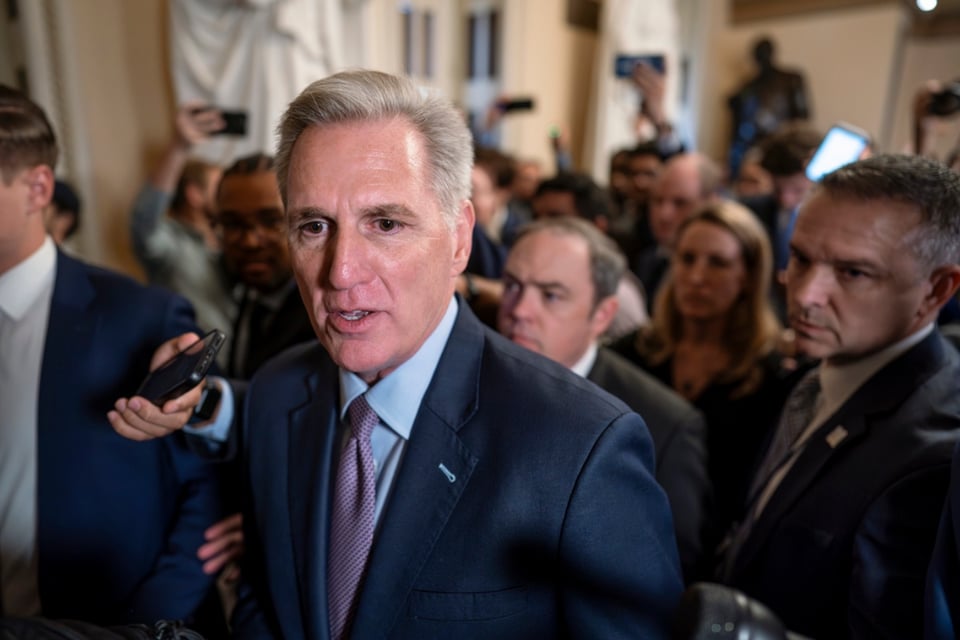 Kevin McCarthy es destituido como Presidente de la Cámara de Representantes
