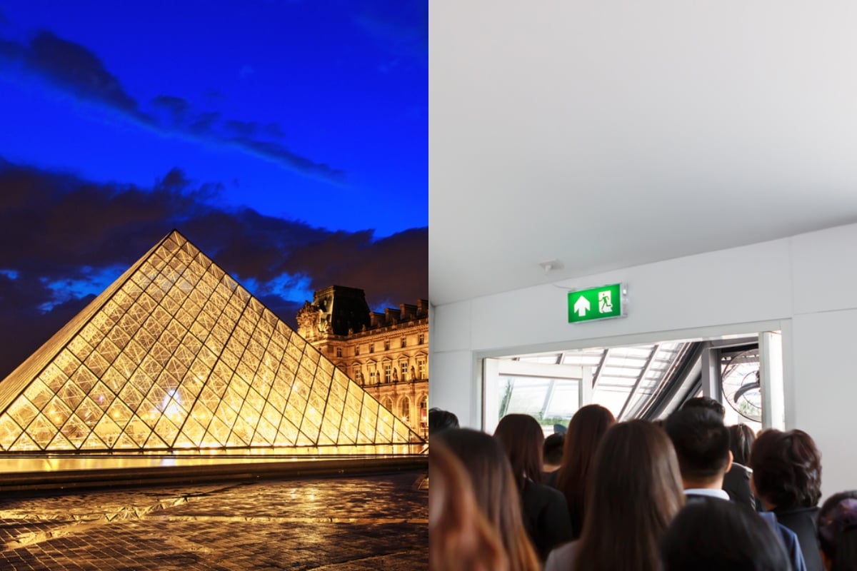 Evacúan museo del Louvre de París por temor a un atentado