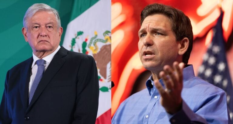 AMLO pide a la comunidad hispana no votar por Ron DeSantis (VIDEO)