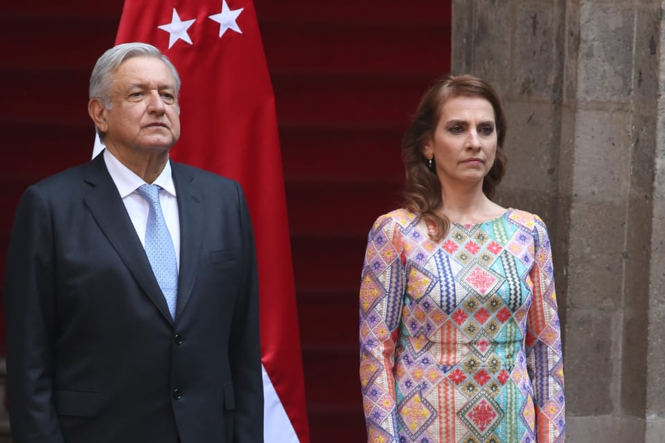 primera dama, amlo, mundonow, recepción,