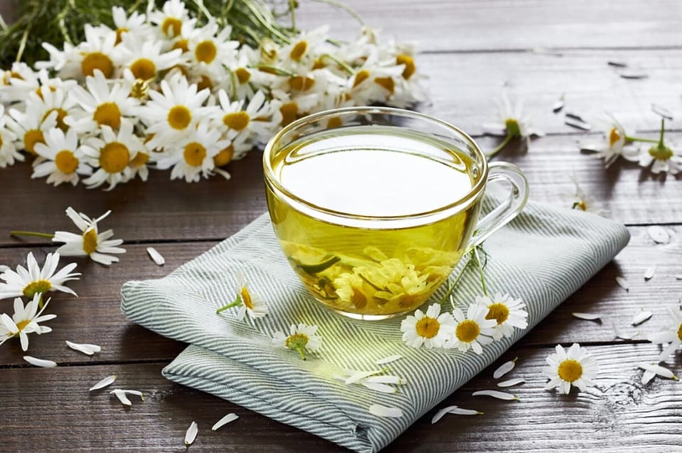 beauty secrets from abuela, Chamomile, manzanilla, tea, herbal, flower