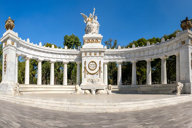 El Hemiciclo de Juárez, Ciudad de México, Alameda Central, política, presidente