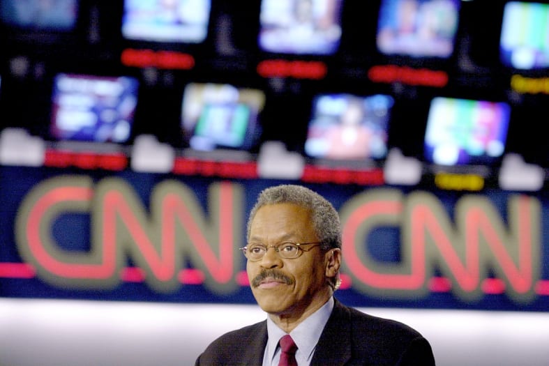 Iconic CNN anchor Bernard Shaw dies (PHOTOS