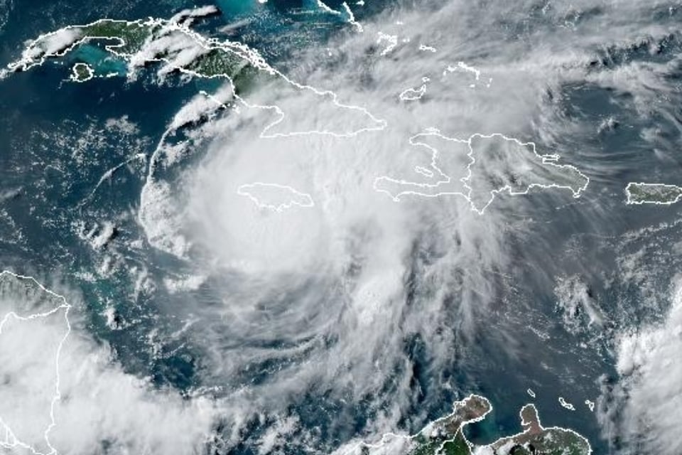 Huracán Beryl atraviesa República Dominicana y Haití