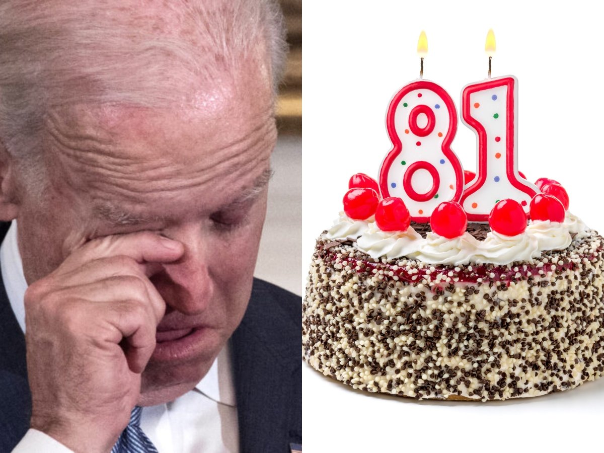 Mala noticia para Biden, cumpleaños, tristeza, Trump