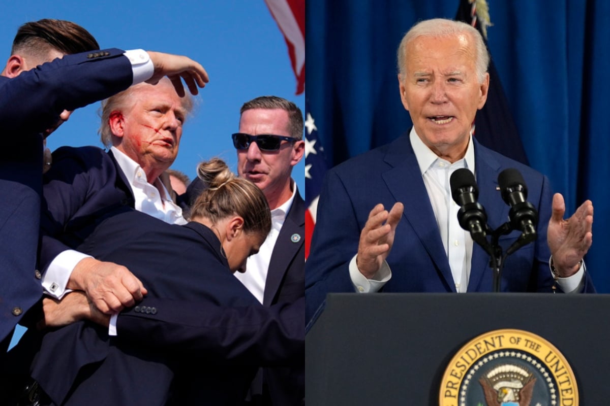 Biden points to assassination attempt, Attack on Trump, Shooting, USA, Impact, News - Biden señala intento de magnicidio, Ataque a Trump, Tiroteo, EEUU, Impacto, Noticia
