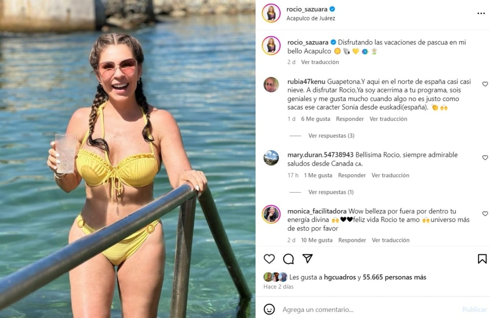 stars in bikinis, Rocío Sánchez Azuara, host, Get closer to Rocío, MundoNOW