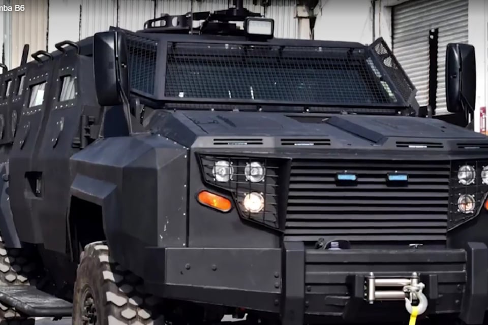 El Black Mamba B6 mexicano sigue sorprendiendo al mundo con su recio blindaje