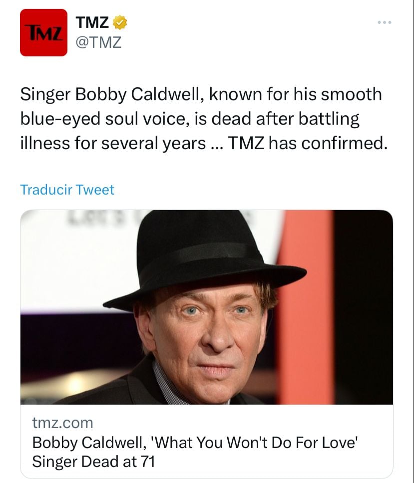 ¿Quién era Bobby Caldwell?