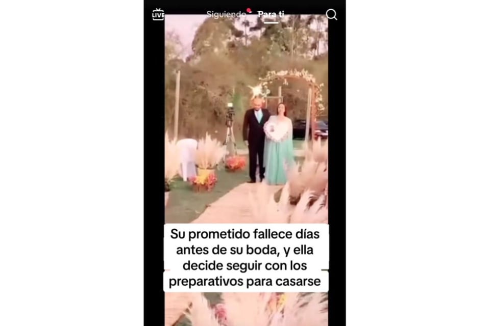 prometido muerto, novia, boda, cansamiento, MundoNow