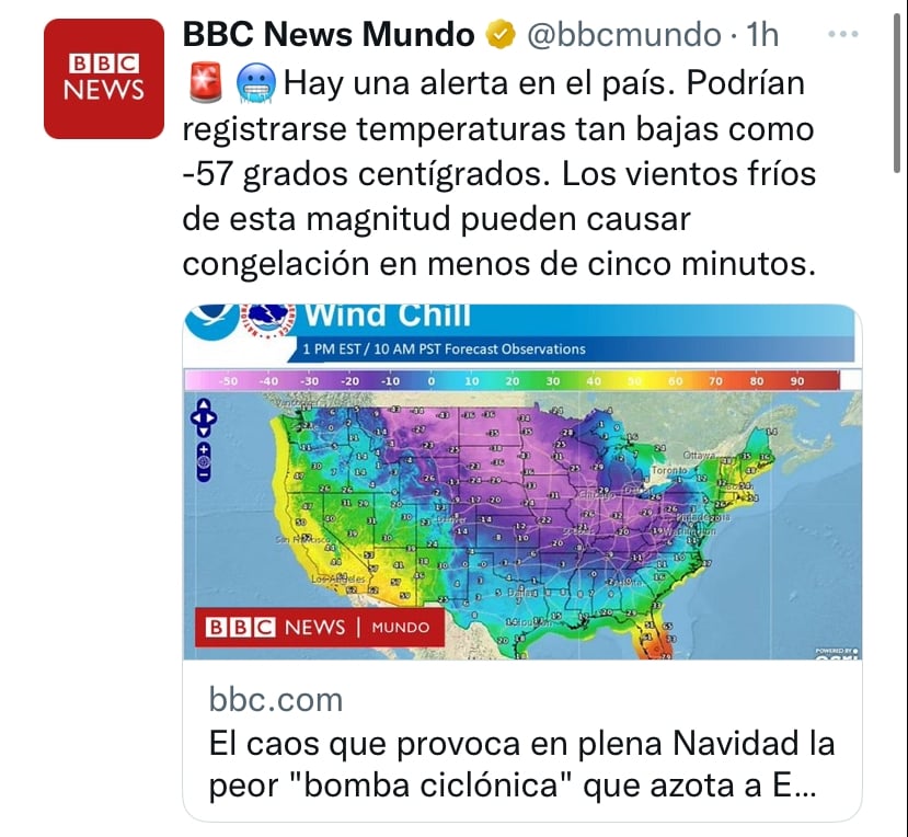 ¿Por qué se produjo el ciclón bomba?