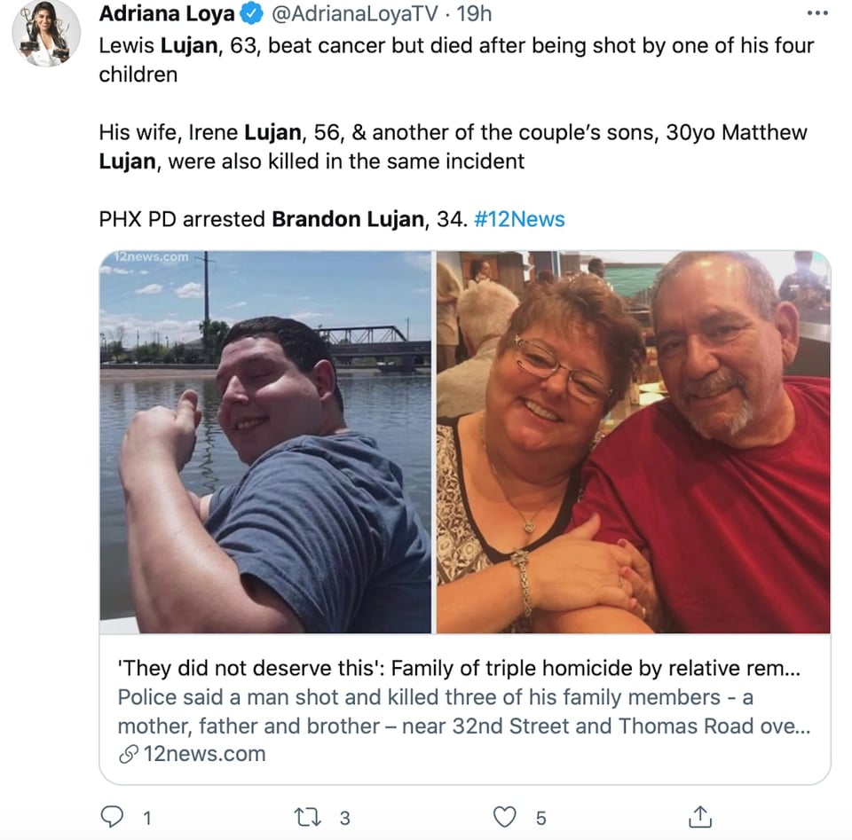 Matthew Luján and Brandon Luján could not reach an agreement