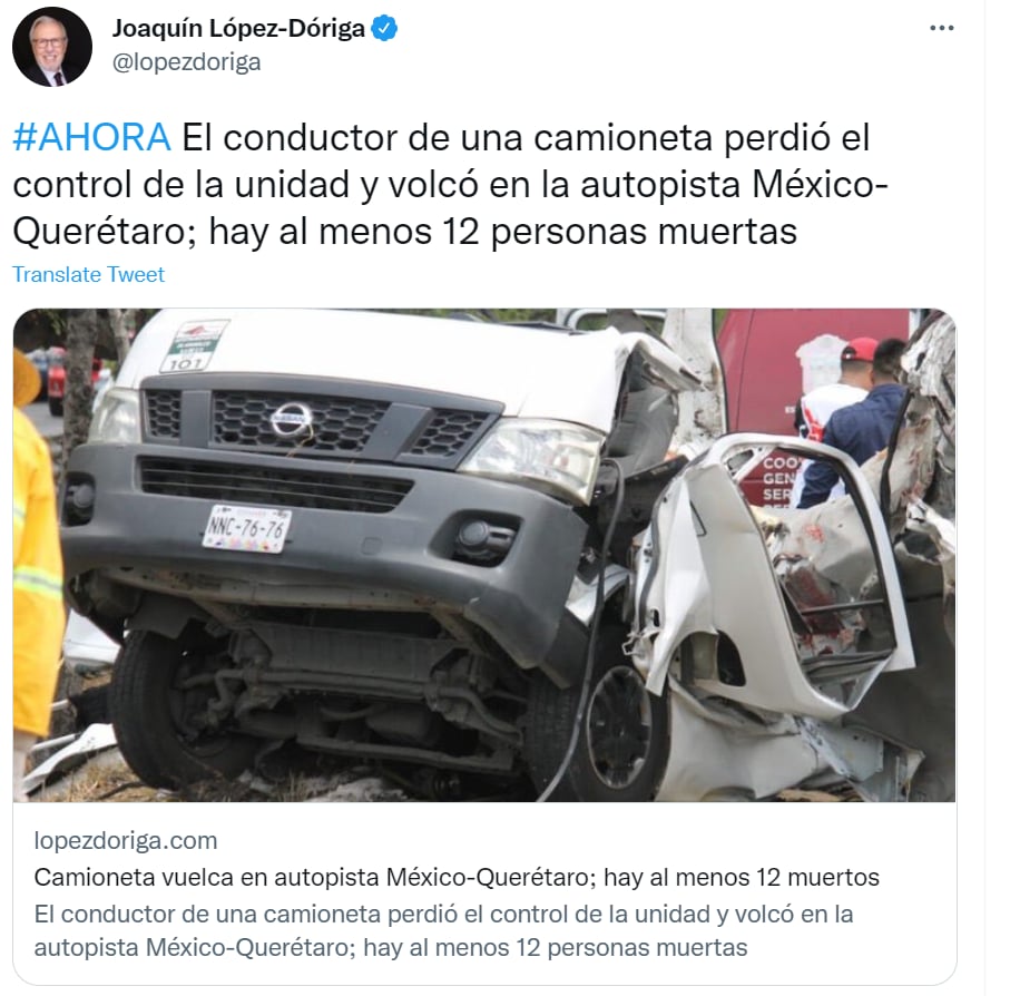 Volcadura Querétaro muertos