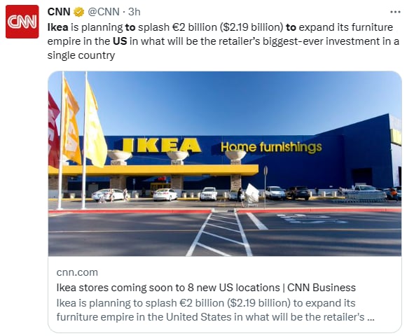 Nuevas tiendas Ikea