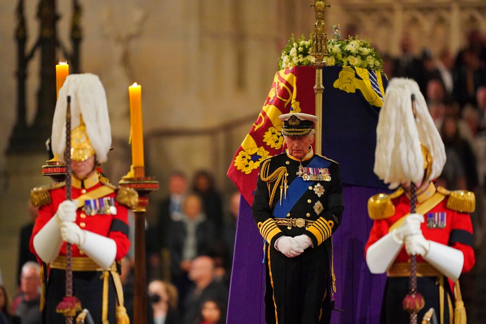 Funeral familia real británica