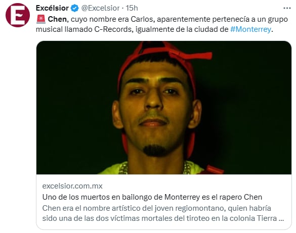 Muere rapero Chen baile