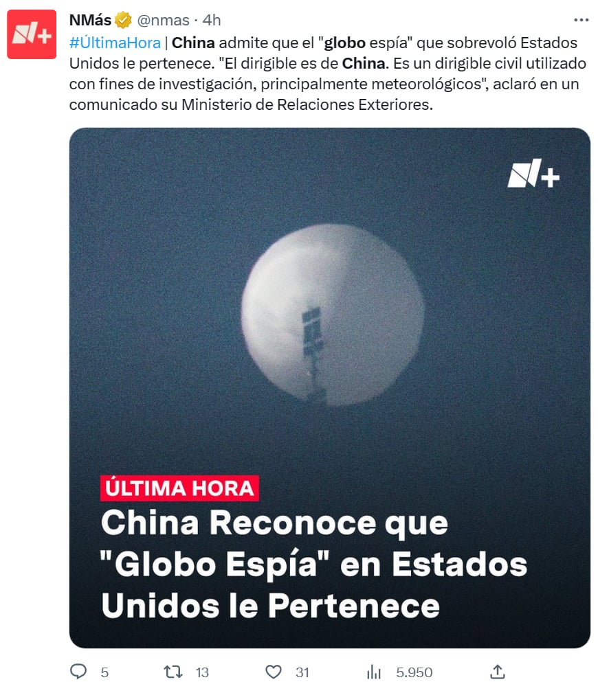 Globo China espía