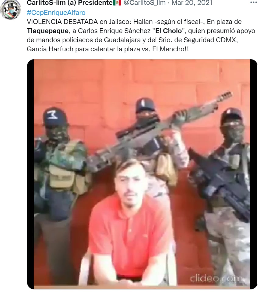 Narcotráfico México