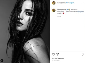 Maite Perroni says that she has known Andrés Tovar for 20 years. Claudia martin 