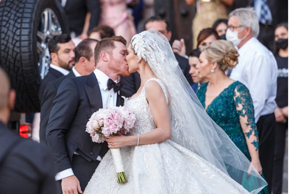 This was Saúl “El Canelo” Álvarez’s spectacular wedding