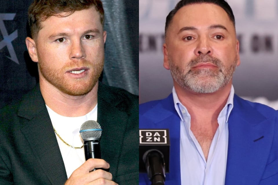 ¡Óscar de la Hoya lo vuelve a hacer! Se burla de ‘El Canelo’ con inesperado mensaje en playera