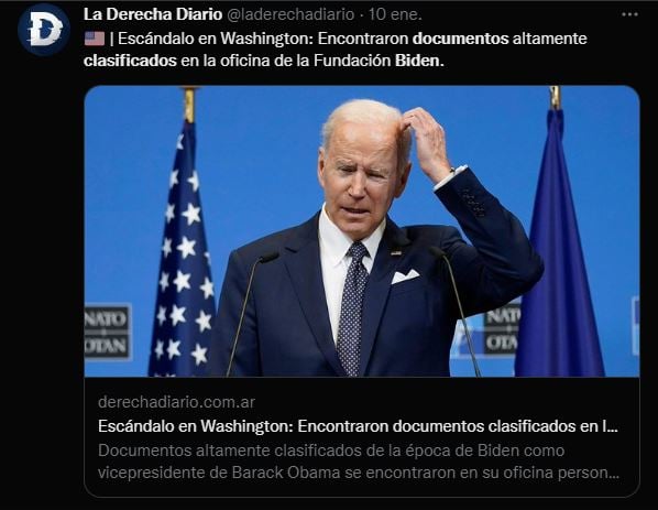 La Casa Blanca declaró ya estar cooperando con el Departamento de Justicia para esclarecer el asunto