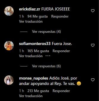 The audience asks that from the list of nominees, José Rodríguez be eliminated from La Casa de los Famosos 3