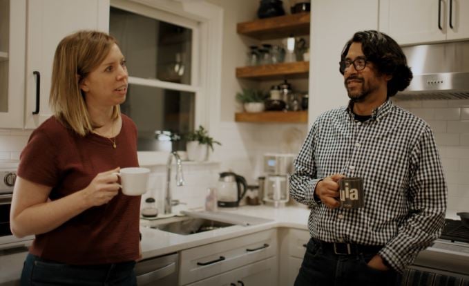 The couple found acceptance from their families