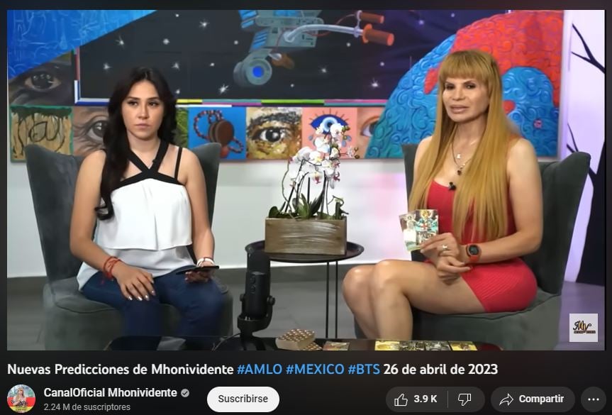 Mhoni Vidente habla de la salud del mandatario