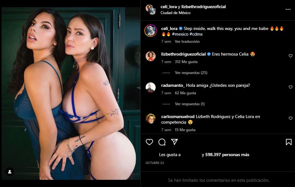 Filtran colaboración de Lizbeth con Celia Lora.