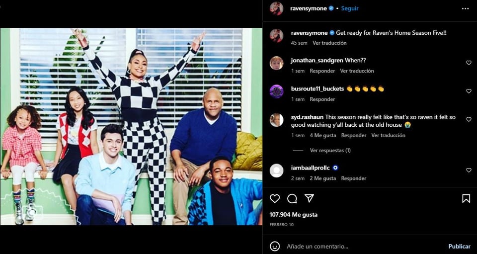 Brown brilló por su ausencia en el spin off de "Es tan Raven"
