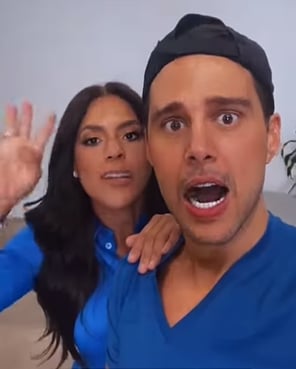 Even Francisca decided to send a message to the couple