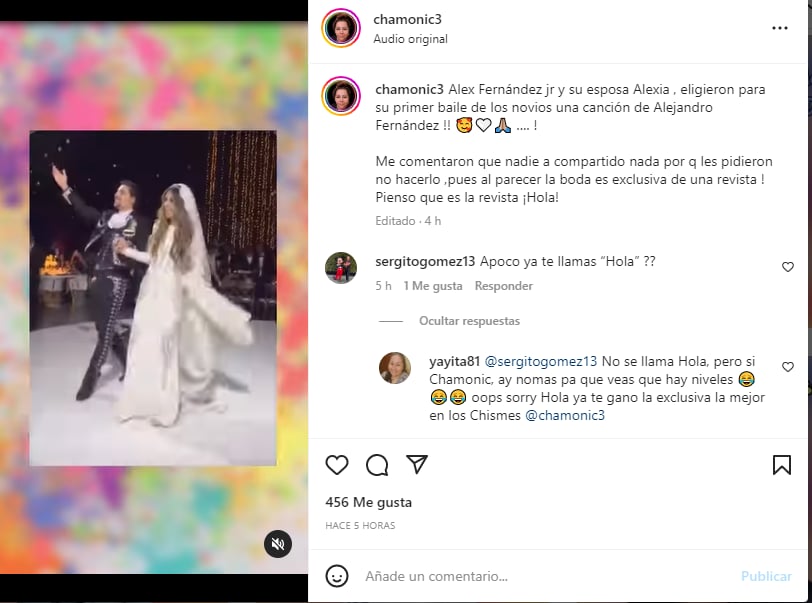 Alex Fernández and Alexia chose a song from 'Potrillo'